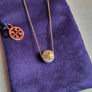 Tory Burch Evie Pearl Necklace